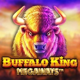 Buffalo King Megaways logo by Pragmatic Play at CandyLand casino